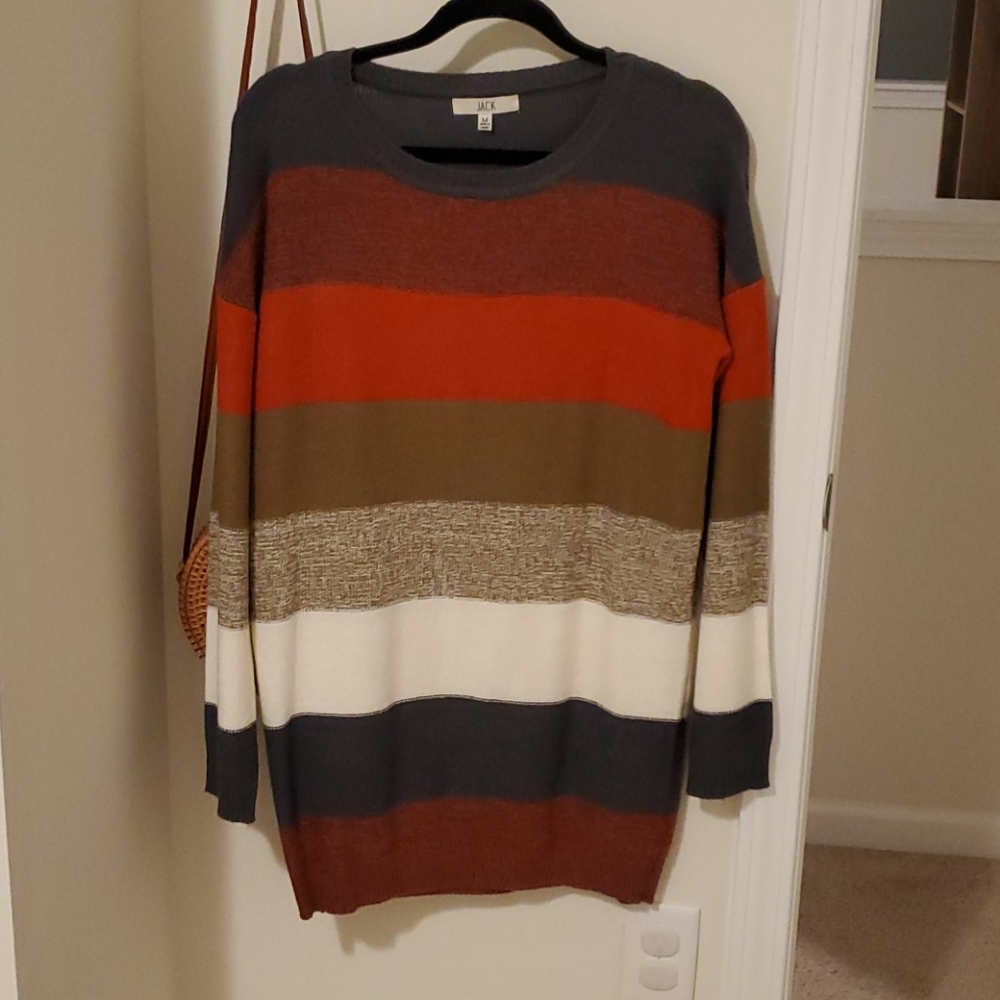 Striped Sweater Dress